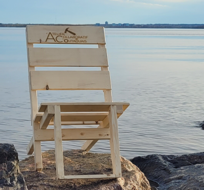 Mini-Chaise en bois pour adulte/enfant