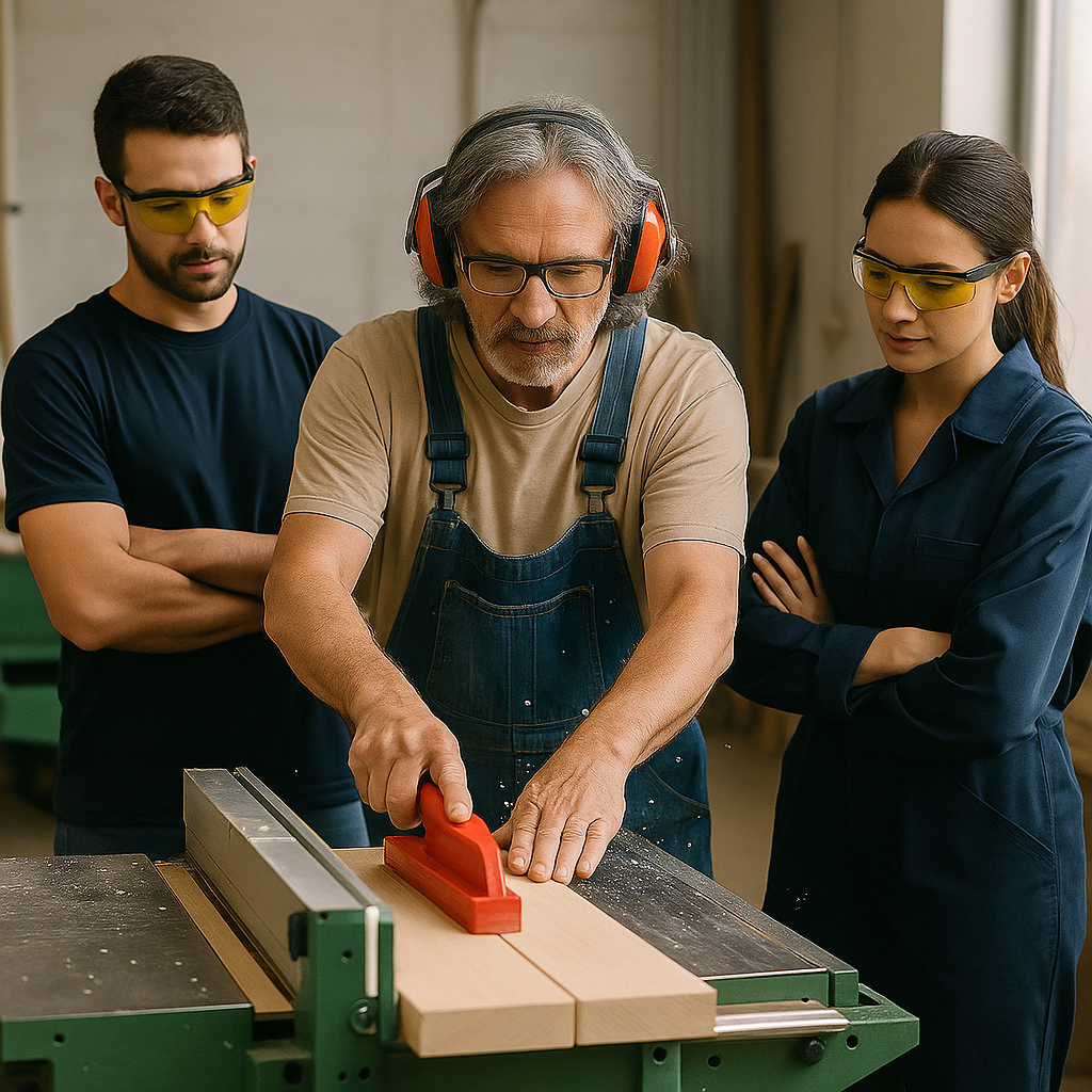 Formation de base en menuiserie