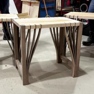 Atelier de fabrication de table